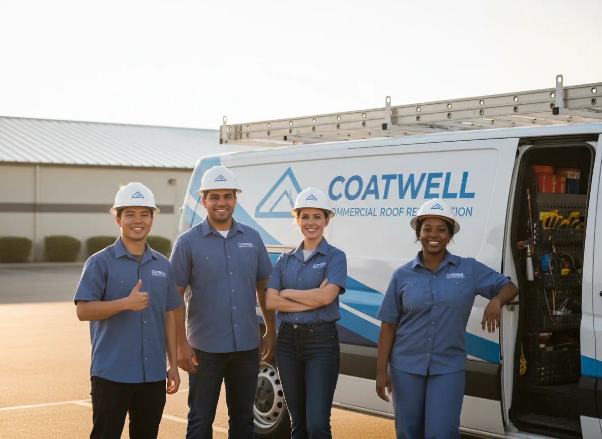 Commercial roof coating company in Alicia, AR